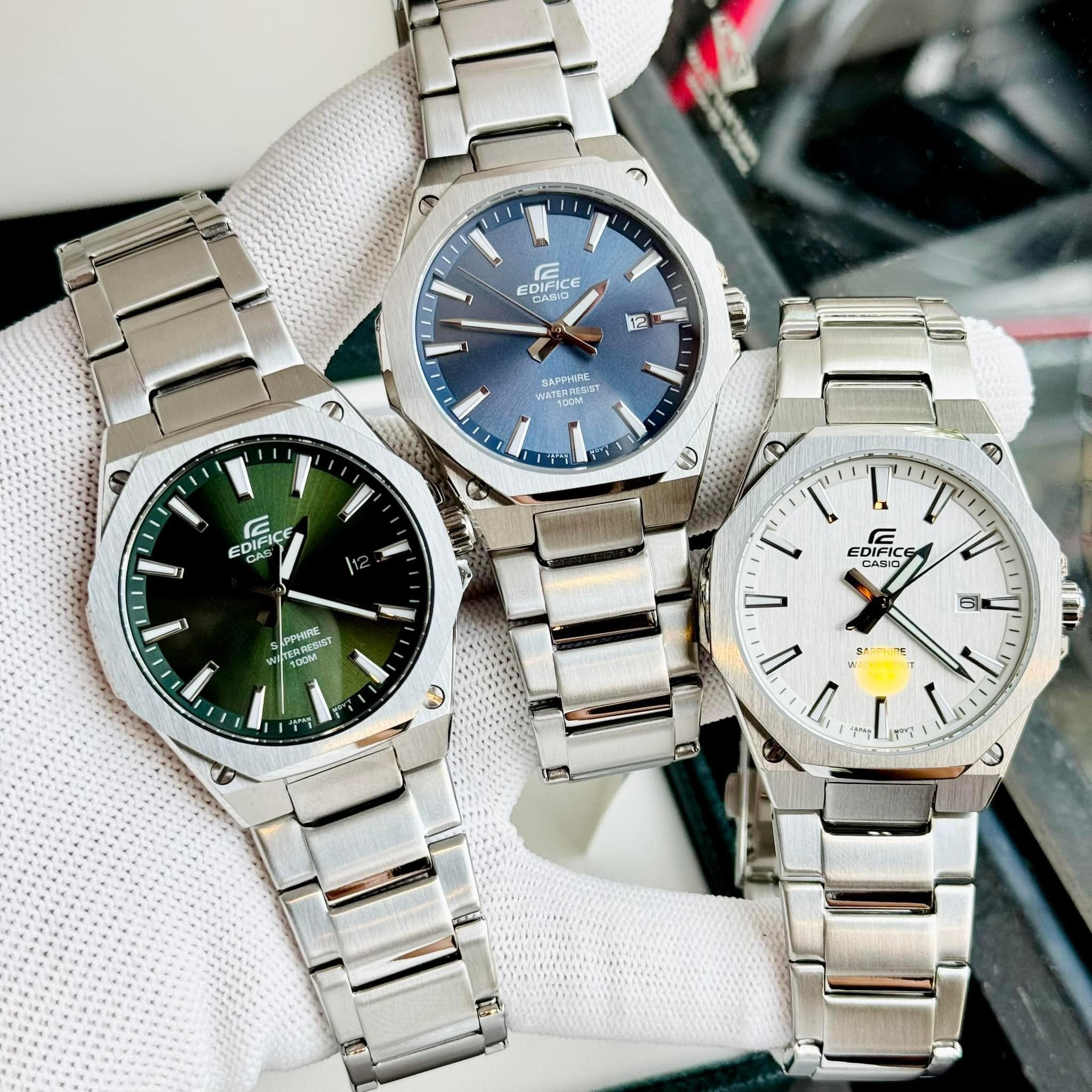 đồng hồ Casio mặt kính sapphire